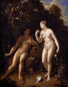 Adriaen van der werff Adam and Eve. oil